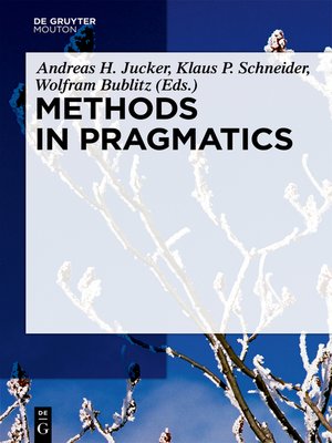 cover image of Methods in Pragmatics
